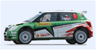 barum rallye 2009 - skoda fabia s2000 - honza kopecky