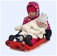 bobsledging girls